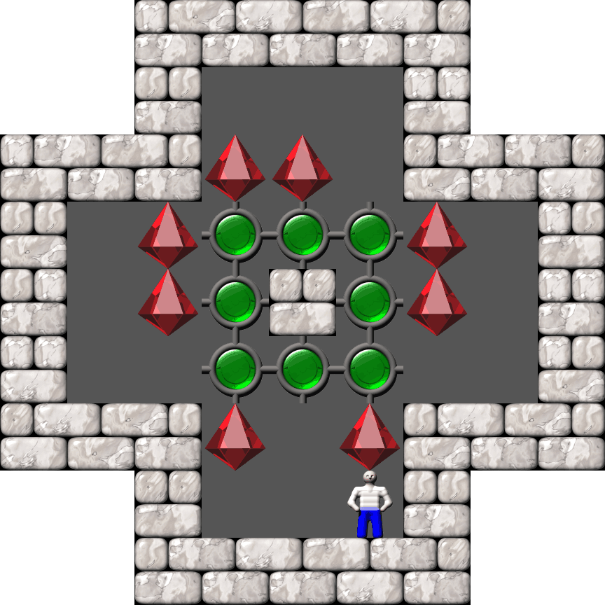 Sokoban Monry Collection level 162